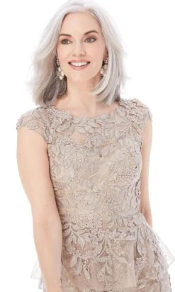 MGNY By Mori Lee - 72230 Lavish 3D Floral Appliques Mermaid Gown -Mori Lee mgny by mori lee 72230 lavish 3d floral appliques mermaid gown evening dresses 28115848003667