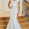 MGNY By Mori Lee 72701 - Brocade Mermaid Peplum Gown