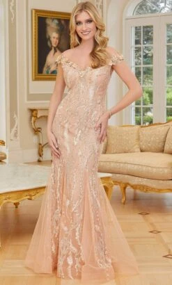 MGNY By Mori Lee 72733 - Cap Sleeved Prom Dress