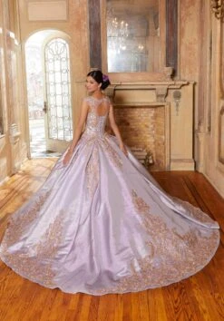 Mori Lee 34062 - Sweetheart Bodice Quinceanera Ballgown -Mori Lee mori lee 34062 sweetheart bodice quinceanera ballgown special occasion dress 31366105333843