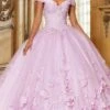Mori Lee 34063 - 3D Florals Quinceanera Ballgown