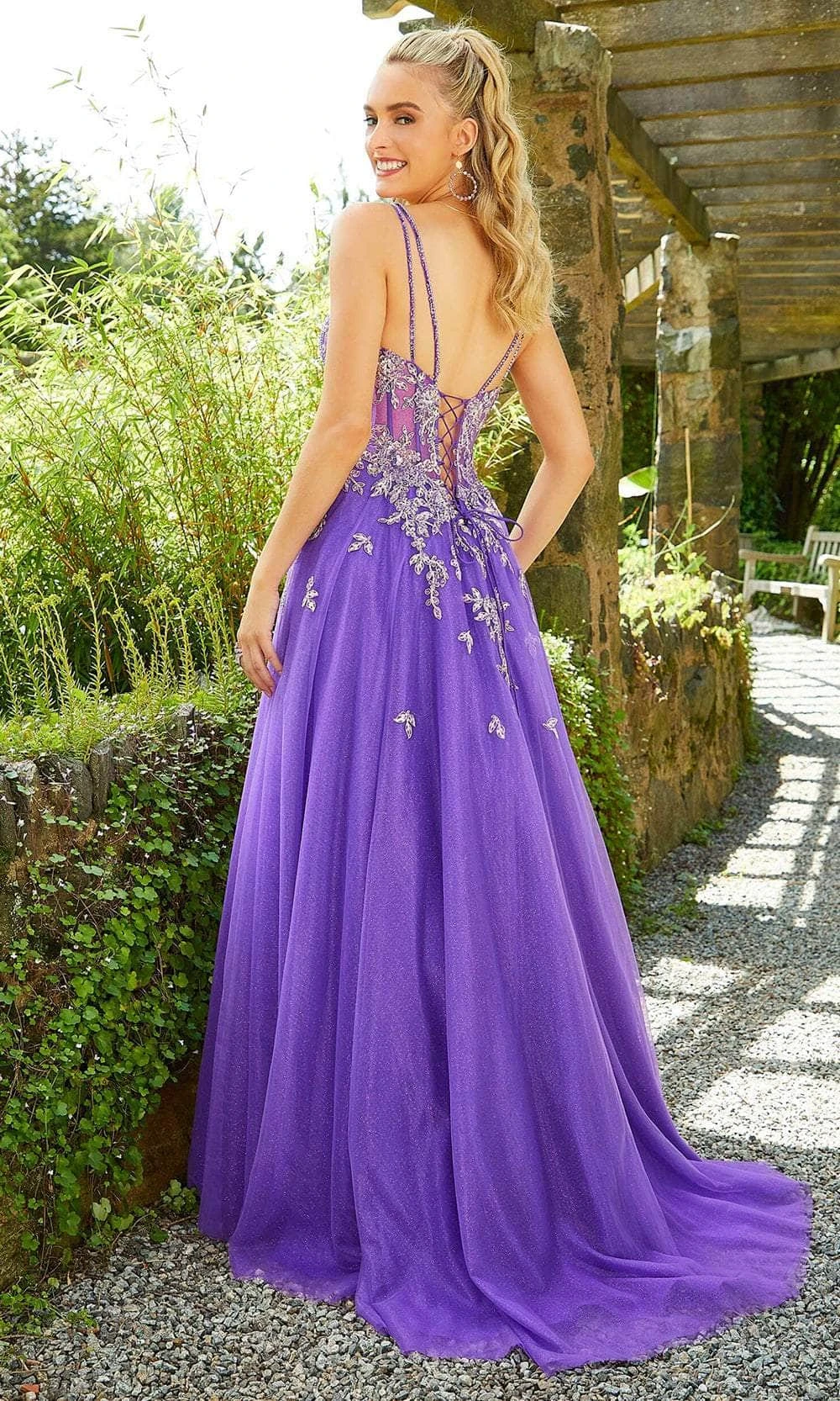 Mori Lee 47019 - Embellished Sleeveless Prom Dress 5 Mori Lee 47019 - Embellished Sleeveless Prom Dress - Image 5