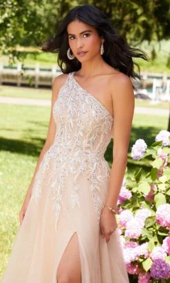 Mori Lee 47063 - Asymmetric Neckline Formal Gown 12 Mori Lee 47063 - Asymmetric Neckline Formal Gown -Mori Lee mori lee 47063 asymmetric neckline formal gown prom dresses 29865051619411