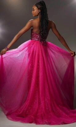 Mori Lee 48011 - Strapless Glittered Overskirt Prom Gown 15 Mori Lee 48011 - Strapless Glittered Overskirt Prom Gown -Mori Lee mori lee 48011 strapless glittered overskirt prom gown special occasion dress 31971679699027