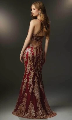 Mori Lee 48018 - Corset Beaded Evening Gown -Mori Lee mori lee 48018 corset beaded evening gown evening dresses 32001902182483