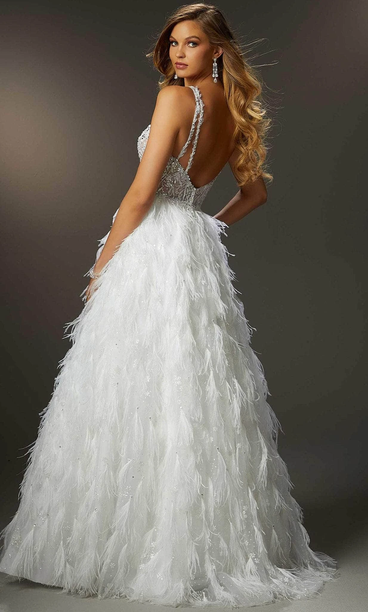 Mori Lee 48050 - Sleeveless Embellished Ballgown 3 Mori Lee 48050 - Sleeveless Embellished Ballgown - Image 3