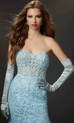Mori Lee 48052 - Embroidered Strapless Prom Dress -Mori Lee mori lee 48052 embroidered strapless prom dress prom dresses 32017404854355