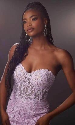 Mori Lee 48052 - Embroidered Strapless Prom Dress -Mori Lee mori lee 48052 embroidered strapless prom dress prom dresses 32017405018195