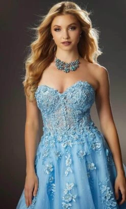 Mori Lee 48053 - Sweetheart Embroidered Ballgown -Mori Lee mori lee 48053 sweetheart embroidered ballgown ball gowns 31994142752851