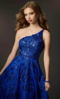 Mori Lee 48060 - Asymmetrical Beaded Prom Gown -Mori Lee mori lee 48060 asymmetrical beaded prom gown prom dresses 32017505124435