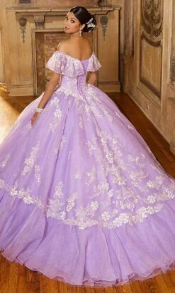 Mori Lee 60151 - Ruffle Tulle Sleeves Quinceanera Ballgown -Mori Lee mori lee 60151 ruffle tulle sleeves quinceanera ballgown ball gowns 31384183865427