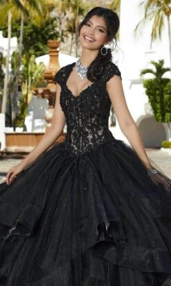 Mori Lee 60161 - Embellished Bodice Ballgown -Mori Lee mori lee 60161 embellished bodice ballgown ball gowns 31377920950355