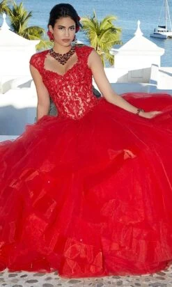 Mori Lee 60161 - Embellished Bodice Ballgown -Mori Lee mori lee 60161 embellished bodice ballgown ball gowns 31377921048659