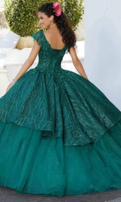 Mori Lee 60162 - V Neck Embellished Quinceanera Gown 7 Mori Lee 60162 - V Neck Embellished Quinceanera Gown -Mori Lee mori lee 60162 v neck embellished quinceanera gown prom dresses 31392942915667