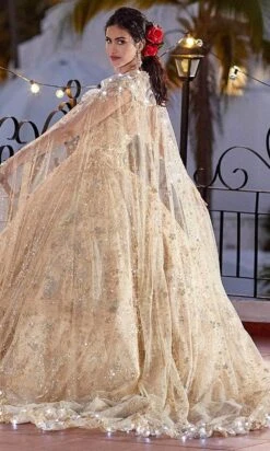 Mori Lee 60163 - Crystal Beaded Quinceanera Ballgown -Mori Lee mori lee 60163 crystal beaded quinceanera ballgown ball gowns 31384262606931