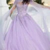 Mori Lee 60166 - Glittered Tulle Quinceanera Ballgown