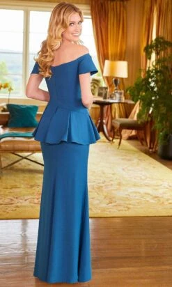 Mori Lee 72530 - Peplum Off Shoulder Prom Dress -Mori Lee mori lee 72530 peplum off shoulder prom dress mother of the bride dresses 31382704554067