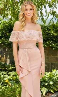 Mori Lee 72535 - Draped Off-Shoulder Evening Gown 11 Mori Lee 72535 - Draped Off-Shoulder Evening Gown -Mori Lee mori lee 72535 draped off shoulder evening gown evening dresses 31384606212179