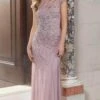 Mori Lee 72614 - Beaded Illusion Evening Dress