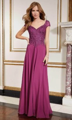 Mori Lee 72626 - Chiffon Skirt Formal Dress -Mori Lee mori lee 72626 chiffon skirt formal dress formal gowns 00 raspberry 31383410966611