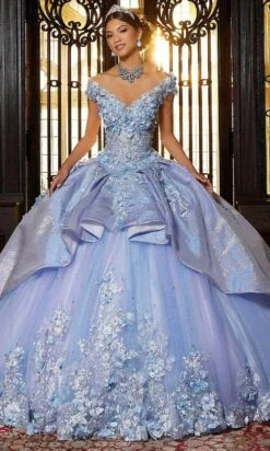 Mori Lee 89331 - Embellished Tulle Quinceañera Dress 12 Mori Lee 89331 - Embellished Tulle Quinceañera Dress -Mori Lee mori lee 89331 embellished tulle quinceanera dress ball gowns 00 blue sky 31386646904915