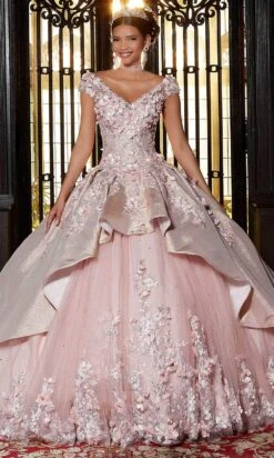 Mori Lee 89331 - Embellished Tulle Quinceañera Dress