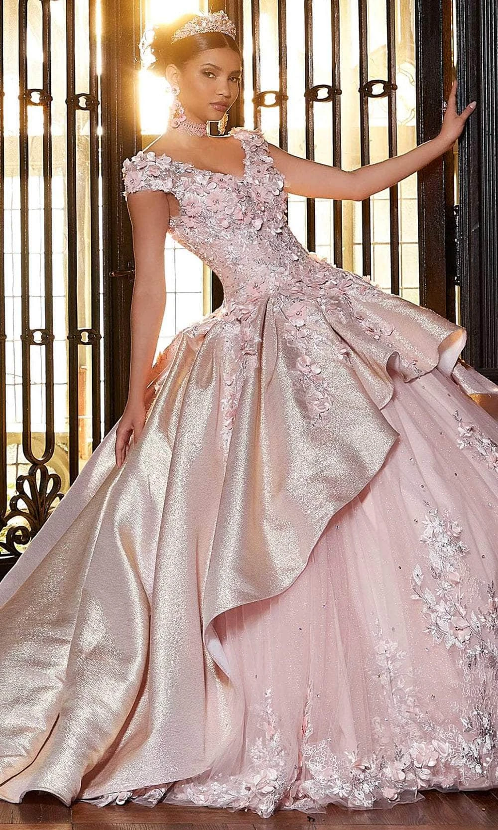 Mori Lee 89331 - Embellished Tulle Quinceañera Dress 3 Mori Lee 89331 - Embellished Tulle Quinceañera Dress - Image 3