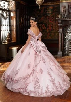 Mori Lee 89333 - Flutter Off Shoulder Bow Ballgown -Mori Lee mori lee 89333 flutter off shoulder bow ballgown special occasion dress 31366139740243