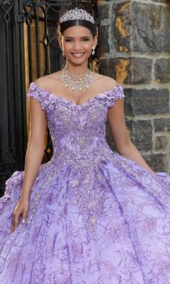 Mori Lee 89335 - Embroidered Bodice -Mori Lee mori lee 89335 embroidered bodice quinceanera dresses 31383490035795