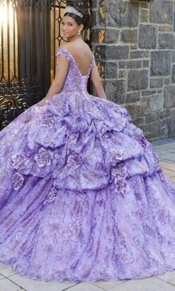 Mori Lee 89335 - Embroidered Bodice -Mori Lee mori lee 89335 embroidered bodice quinceanera dresses 31383490134099