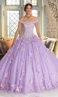 Mori Lee 89341 - Floral Appliqued Quinceañera Dress 10 Mori Lee 89341 - Floral Appliqued Quinceañera Dress -Mori Lee mori lee 89341 floral appliqued quinceanera dress ball gowns 00 pansy garden 31386660864083