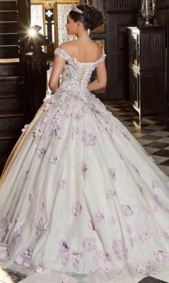 Mori Lee 89341 - Floral Appliqued Quinceañera Dress 9 Mori Lee 89341 - Floral Appliqued Quinceañera Dress -Mori Lee mori lee 89341 floral appliqued quinceanera dress ball gowns 31386660929619