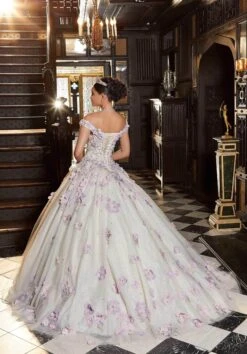 Mori Lee 89341 - Floral Appliqued Quinceañera Dress 13 Mori Lee 89341 - Floral Appliqued Quinceañera Dress -Mori Lee mori lee 89341 floral appliqued quinceanera dress special occasion dress 31366124044371