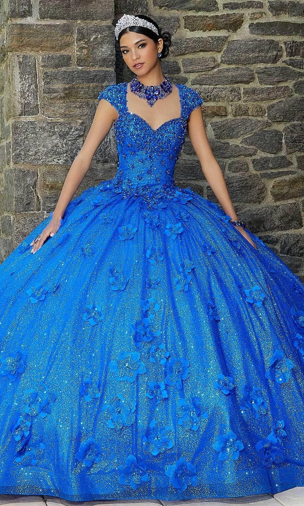 Mori Lee 89343 - Beaded Sweetheart Quinceañera Dress 3 Mori Lee 89343 - Beaded Sweetheart Quinceañera Dress - Image 3