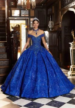 Mori Lee 89344 - Beaded Pleated Quinceañera Dress 9 Mori Lee 89344 - Beaded Pleated Quinceañera Dress -Mori Lee mori lee 89344 beaded pleated quinceanera dress quinceanera dresses 31386737639507
