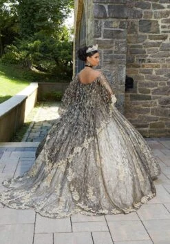 Mori Lee 89347 - Glittered V-Neck Quinceañera Dress 17 Mori Lee 89347 - Glittered V-Neck Quinceañera Dress -Mori Lee mori lee 89347 glittered v neck quinceanera dress special occasion dress 31366126272595