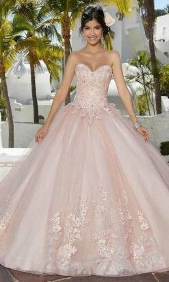 Mori Lee 89354 - Appliqued Sweetheart Quinceañera Dress -Mori Lee mori lee 89354 appliqued sweetheart quinceanera dress prom dresses 31386826178643