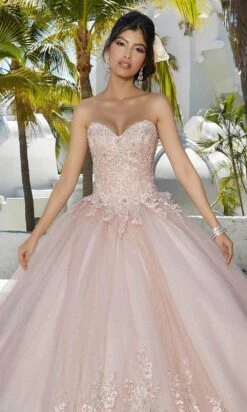 Mori Lee 89354 - Appliqued Sweetheart Quinceañera Dress -Mori Lee mori lee 89354 appliqued sweetheart quinceanera dress prom dresses 31386826244179