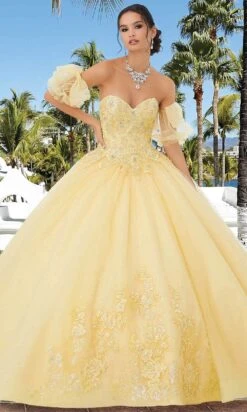 Mori Lee 89354 - Appliqued Sweetheart Quinceañera Dress -Mori Lee mori lee 89354 appliqued sweetheart quinceanera dress prom dresses 31386826276947