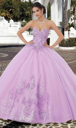 Mori Lee 89354 - Appliqued Sweetheart Quinceañera Dress -Mori Lee mori lee 89354 appliqued sweetheart quinceanera dress prom dresses 31386826702931