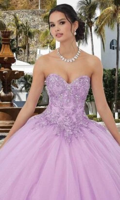 Mori Lee 89354 - Appliqued Sweetheart Quinceañera Dress -Mori Lee mori lee 89354 appliqued sweetheart quinceanera dress prom dresses 31386826899539