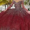 Mori Lee 89355 - Beaded Long Sleeves Quinceñera Dress