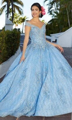 Mori Lee 89357 - Beaded Off-Shoulder Quinceañera Dress 13 Mori Lee 89357 - Beaded Off-Shoulder Quinceañera Dress -Mori Lee mori lee 89357 beaded off shoulder quinceanera dress prom dresses 00 french blue 31386883096659