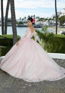 Mori Lee 89360 - Shimmered Tulle Quinceañera Dress -Mori Lee mori lee 89360 shimmered tulle quinceanera dress special occasion dress 31366130139219