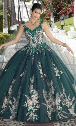 Mori Lee 89362 - Floral Appliqued Quinceañera Dress 12 Mori Lee 89362 - Floral Appliqued Quinceañera Dress -Mori Lee mori lee 89362 floral appliqued quinceanera dress prom dresses 31392865878099