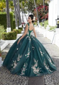 Mori Lee 89362 - Floral Appliqued Quinceañera Dress 17 Mori Lee 89362 - Floral Appliqued Quinceañera Dress -Mori Lee mori lee 89362 floral appliqued quinceanera dress special occasion dress 31366131253331
