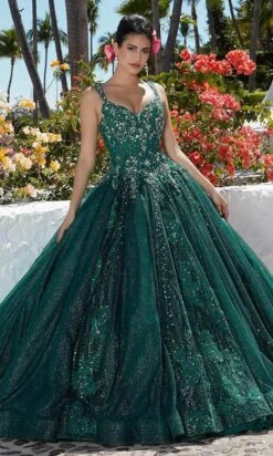 Mori Lee 89363 - Sleeveless Highly Beaded Ballgown
