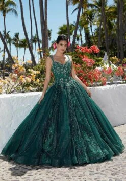 Mori Lee 89363 - Sleeveless Highly Beaded Ballgown -Mori Lee mori lee 89363 sleeveless highly beaded ballgown special occasion dress 31366143180883