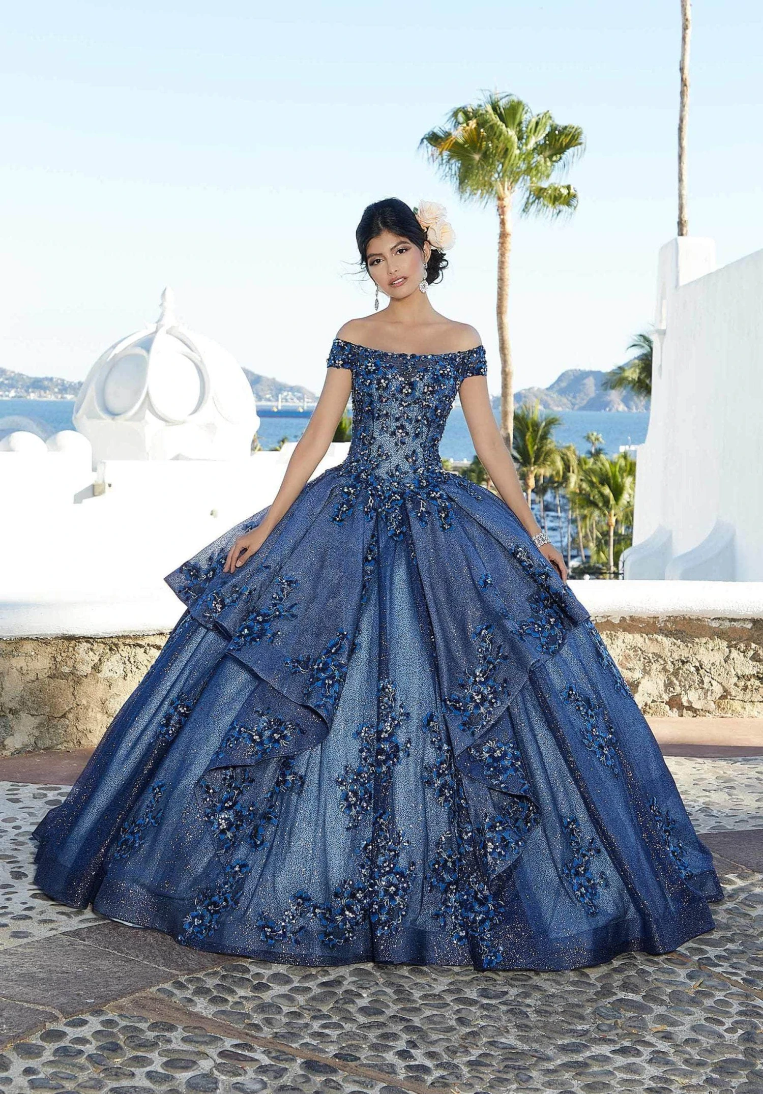 Mori Lee 89364 - Crystal Off-Shoulder Quinceañera Dress 4 Mori Lee 89364 - Crystal Off-Shoulder Quinceañera Dress - Image 4