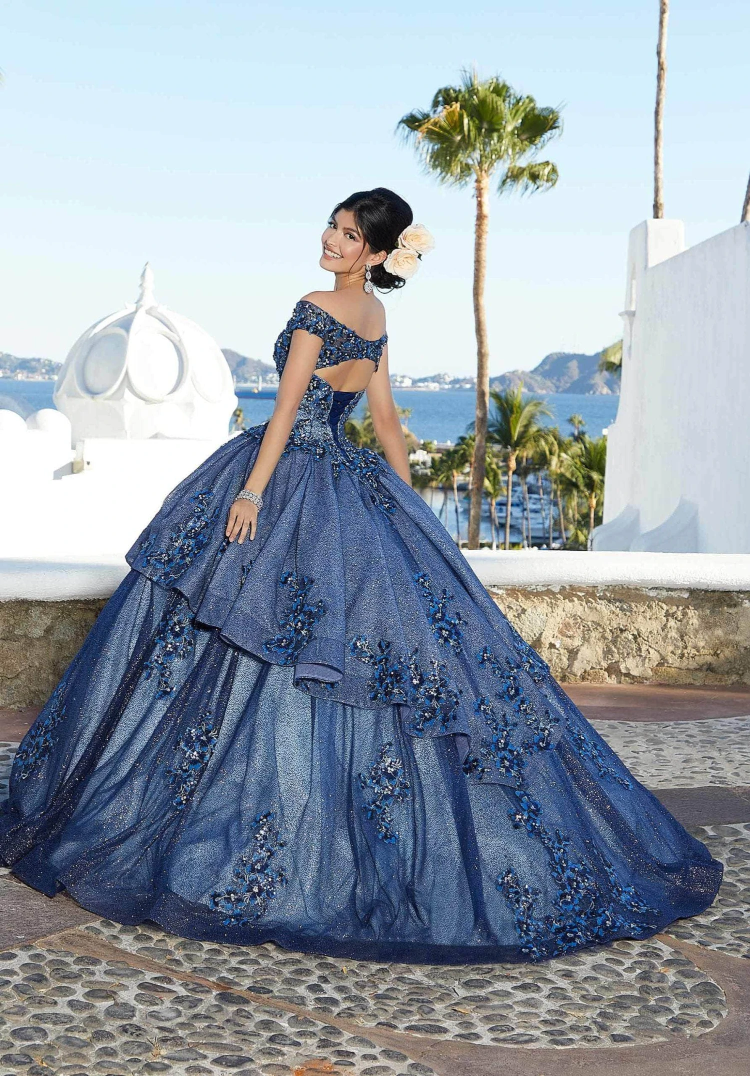 Mori Lee 89364 - Crystal Off-Shoulder Quinceañera Dress 5 Mori Lee 89364 - Crystal Off-Shoulder Quinceañera Dress - Image 5